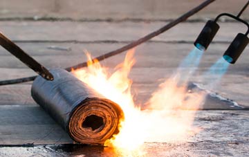 Broadway Lands asphalt flat roofing repairs